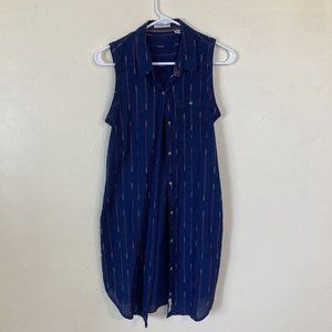 Toad & Co Womens Lightweight Western Design Organic Cotton Womens Tunic Size S